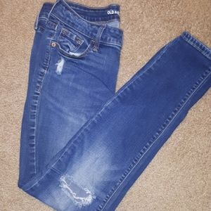 Old Navy mid-rise Rockstar, size 4P